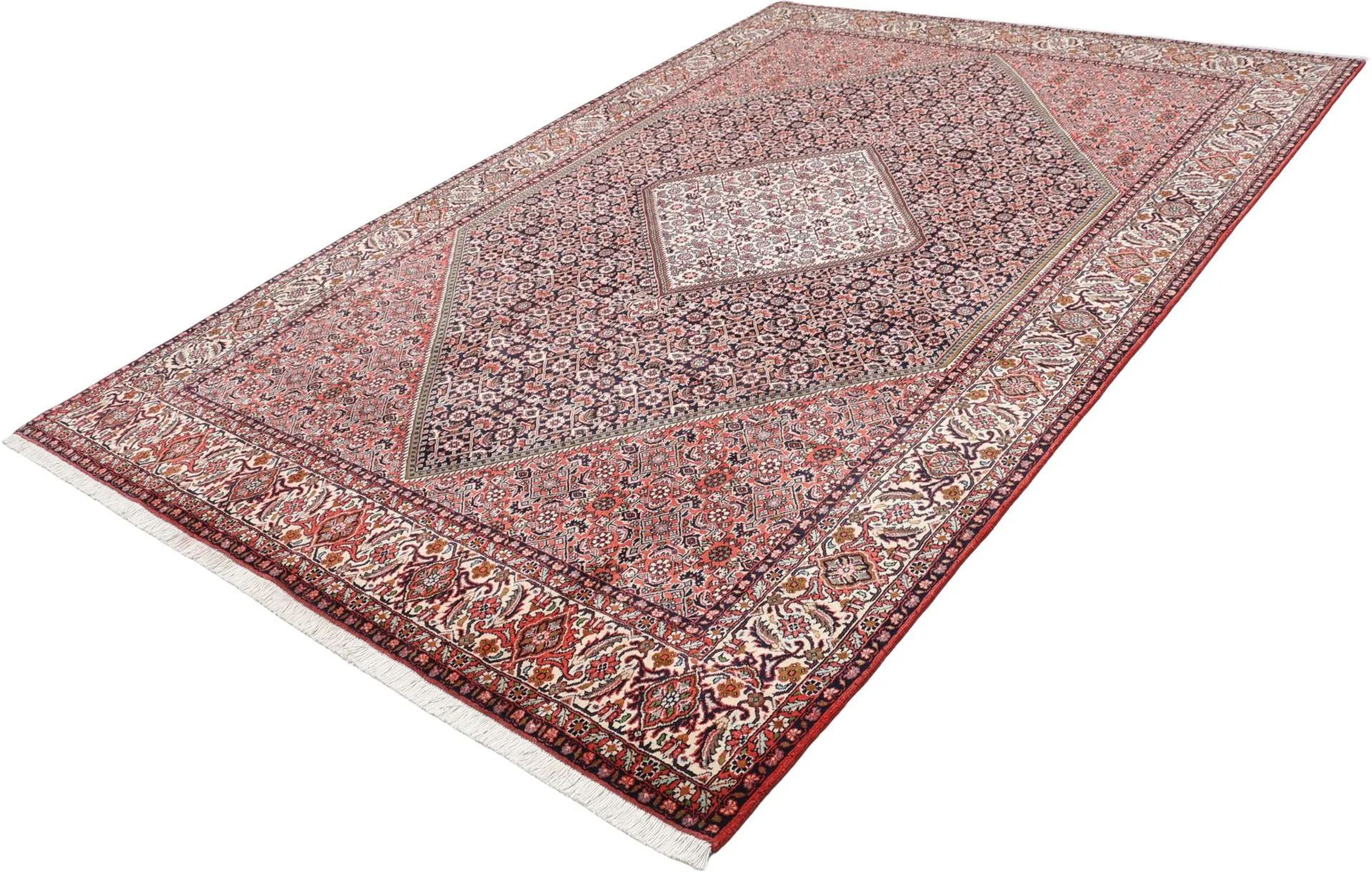 Bijar Perserteppich aus Iran, 204 × 307 cm
