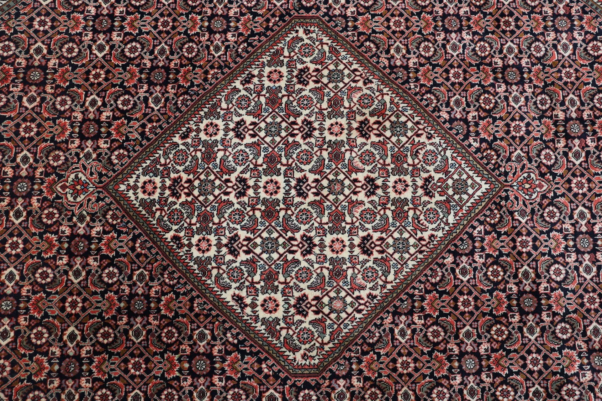 Bijar Perserteppich aus Iran, 204 × 307 cm