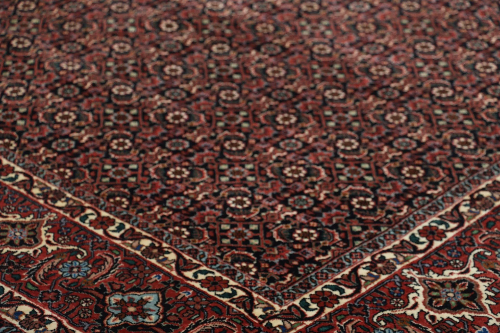 Handgeknüpfter Bijar Perserteppich 214 × 307 cm