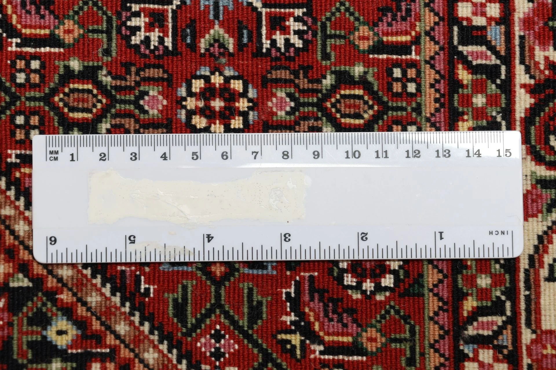 Handgeknüpfter Bijar Perserteppich 90 × 305 cm
