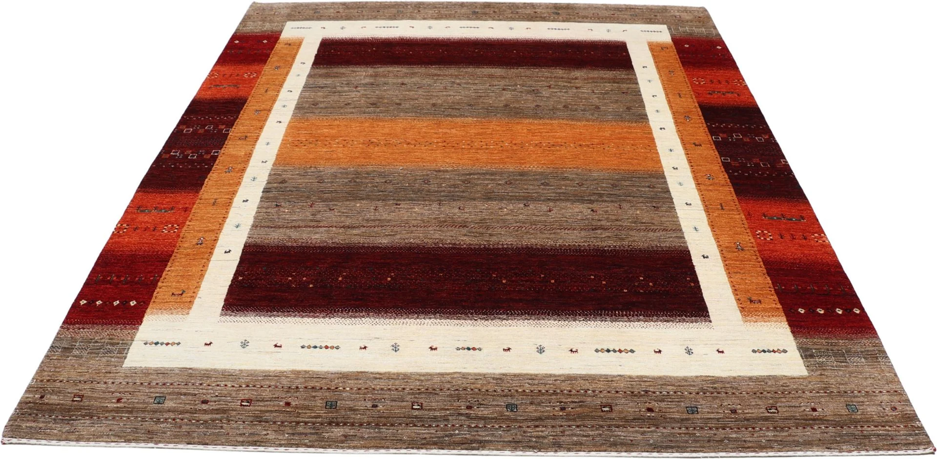 Loribaft Orientteppich aus Indien, 254 × 302 cm