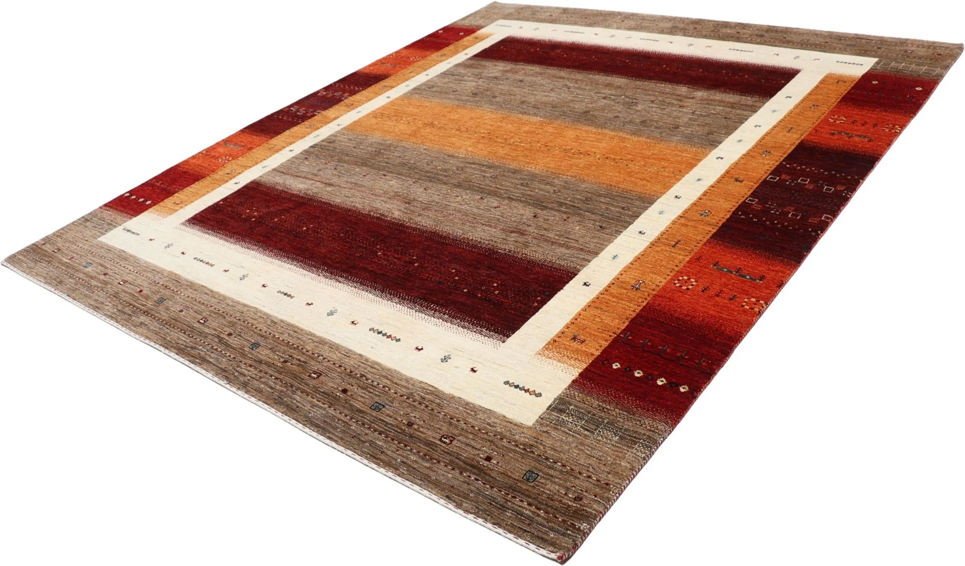Loribaft Orientteppich aus Indien, 254 × 302 cm