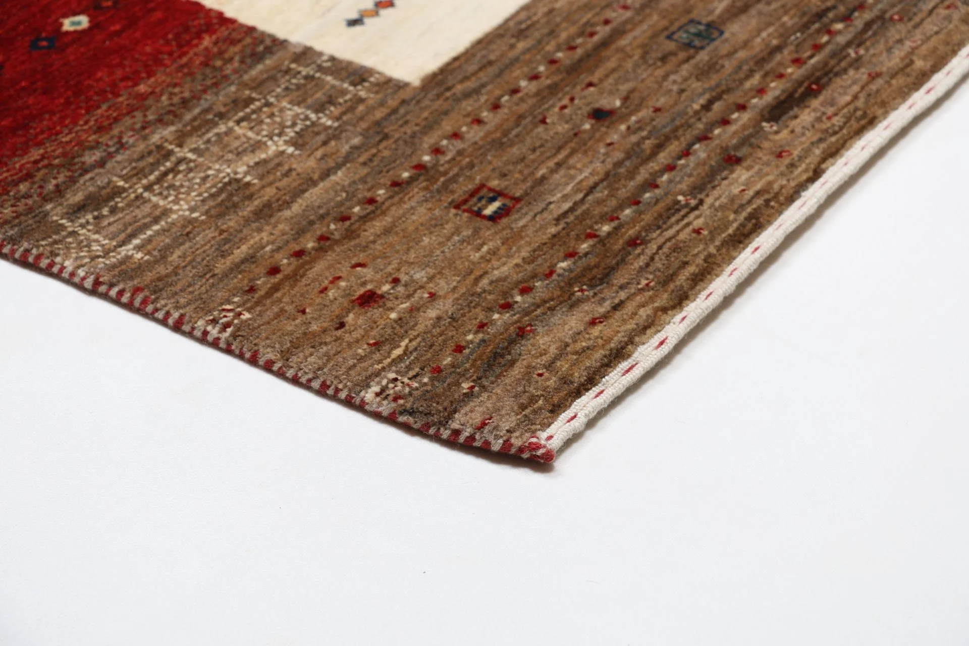 Handgeknüpfter Loribaft Orientteppich, 258 × 355 cm, Wolle