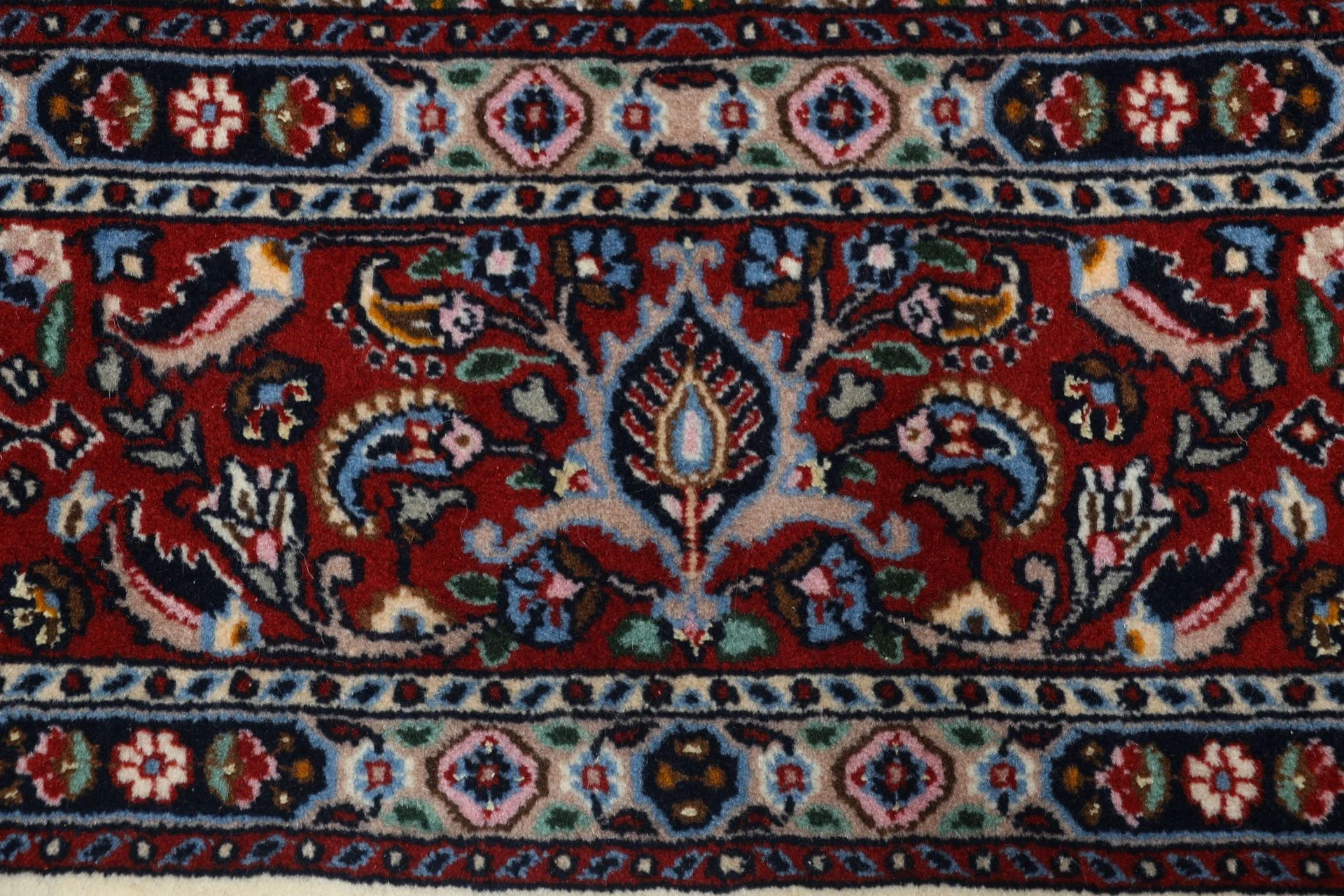 Moud Perserteppich 167 × 235 cm aus Wolle & Seide, handgeknüpft