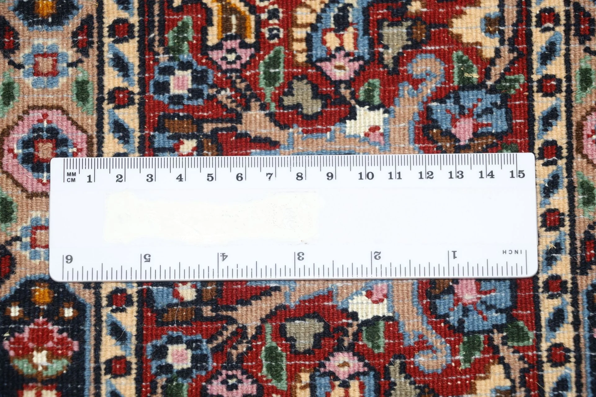 Moud Perserteppich 167 × 235 cm aus Wolle & Seide, handgeknüpft