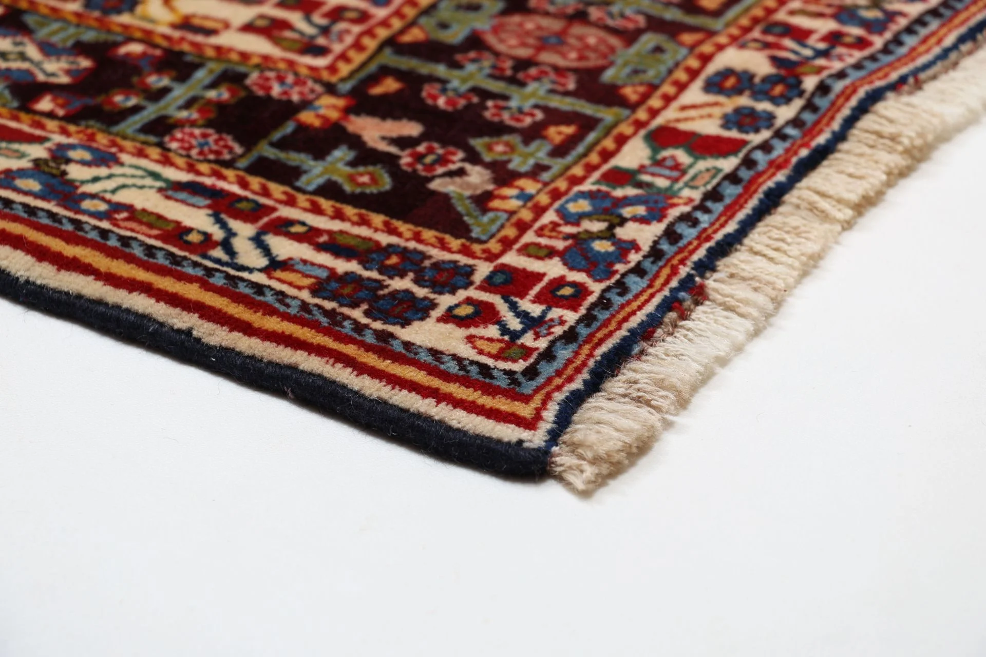 Shiraz Perserteppich aus Iran, 206 × 303 cm