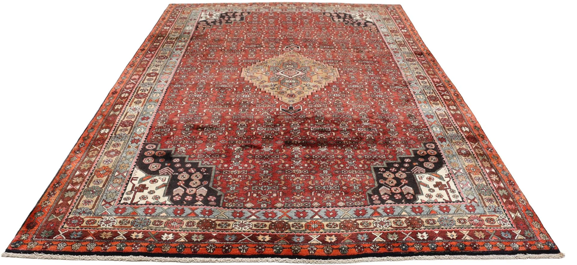 Bijar Perserteppich 203 × 300 cm aus Wolle, handgeknüpft