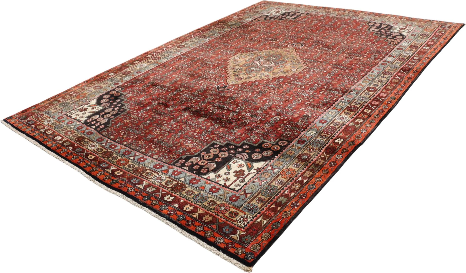 Bijar Perserteppich 203 × 300 cm aus Wolle, handgeknüpft