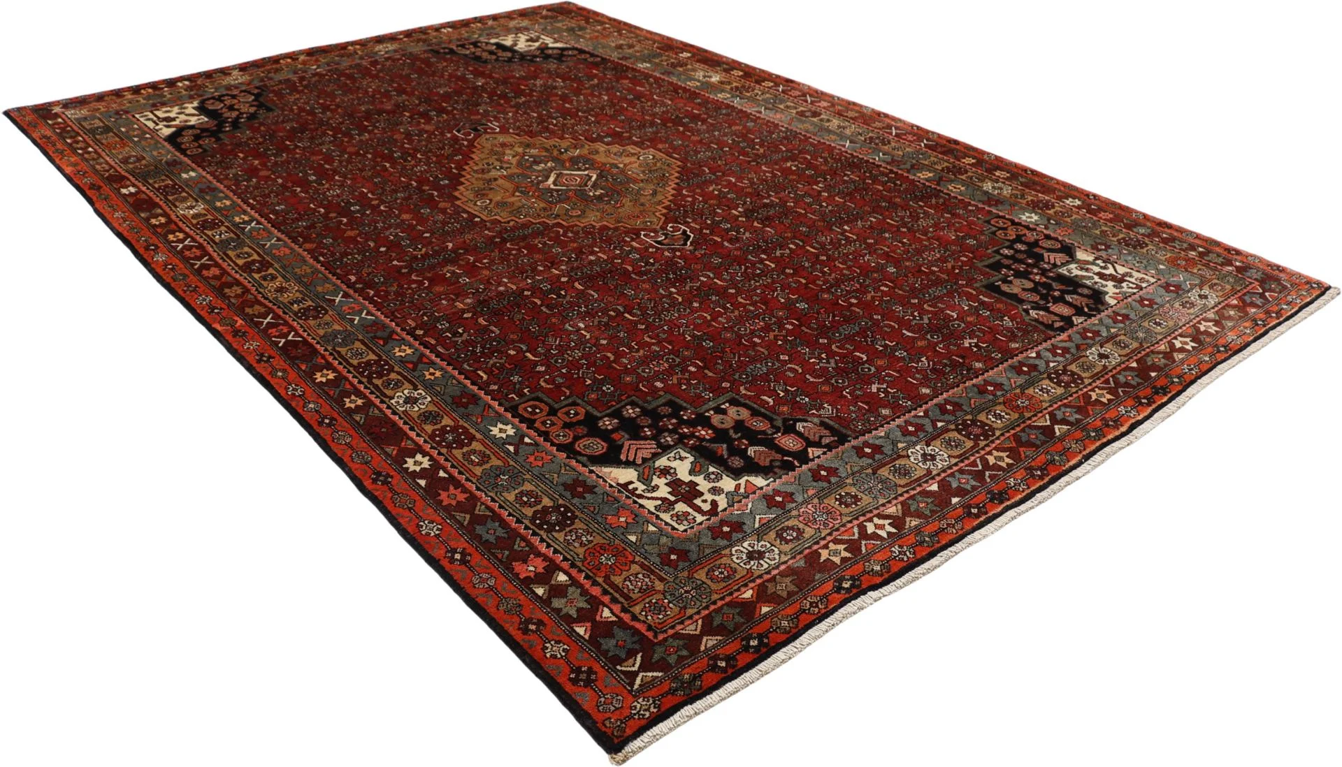 Bijar Perserteppich 203 × 300 cm aus Wolle, handgeknüpft
