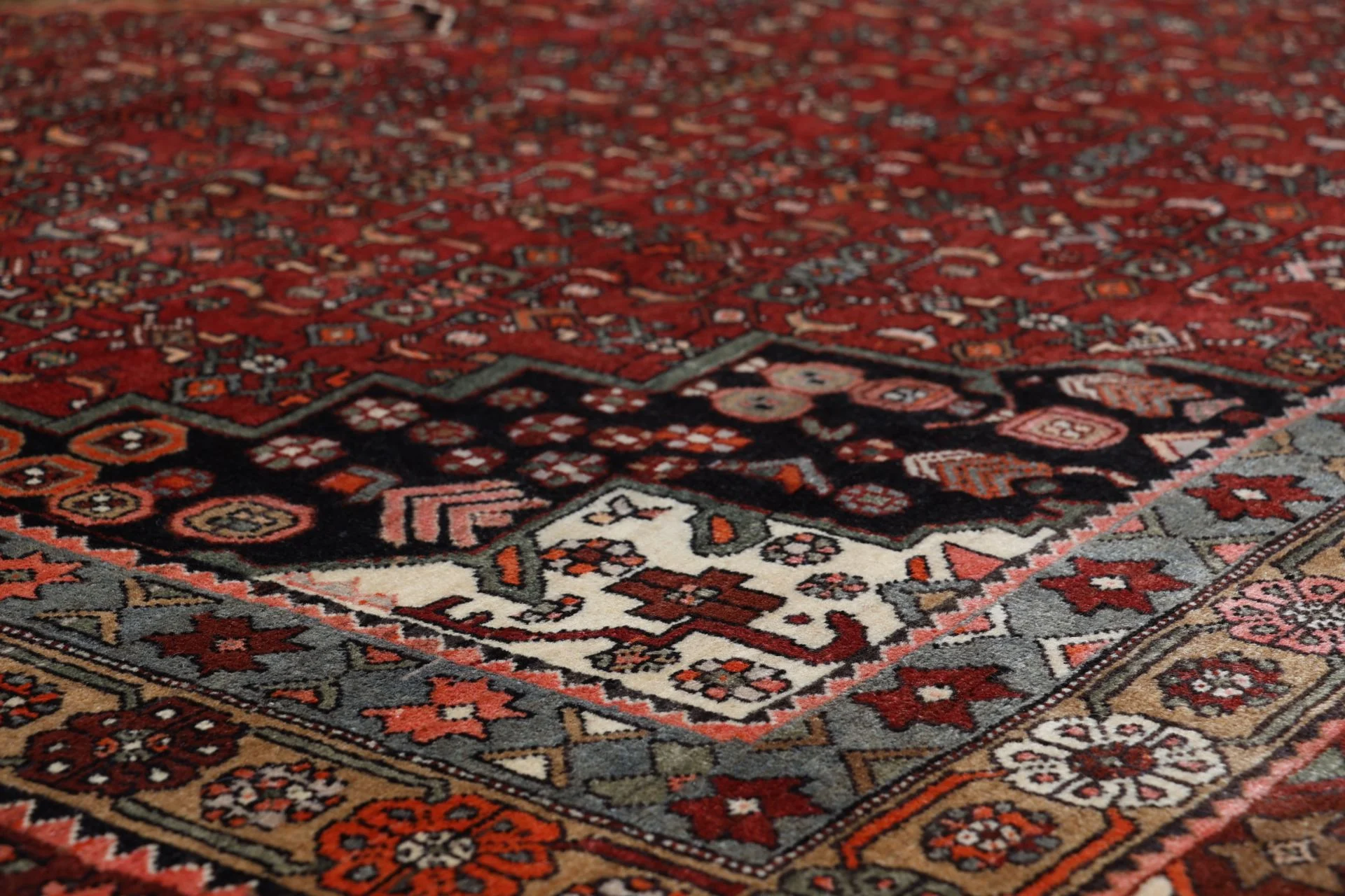 Bijar Perserteppich 203 × 300 cm aus Wolle, handgeknüpft