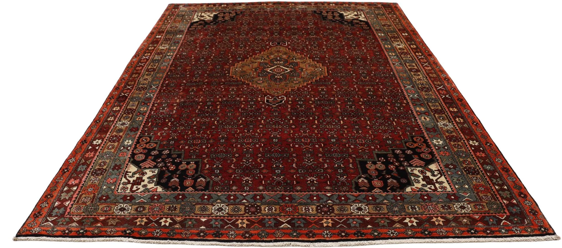Bijar Perserteppich 203 × 300 cm aus Wolle, handgeknüpft
