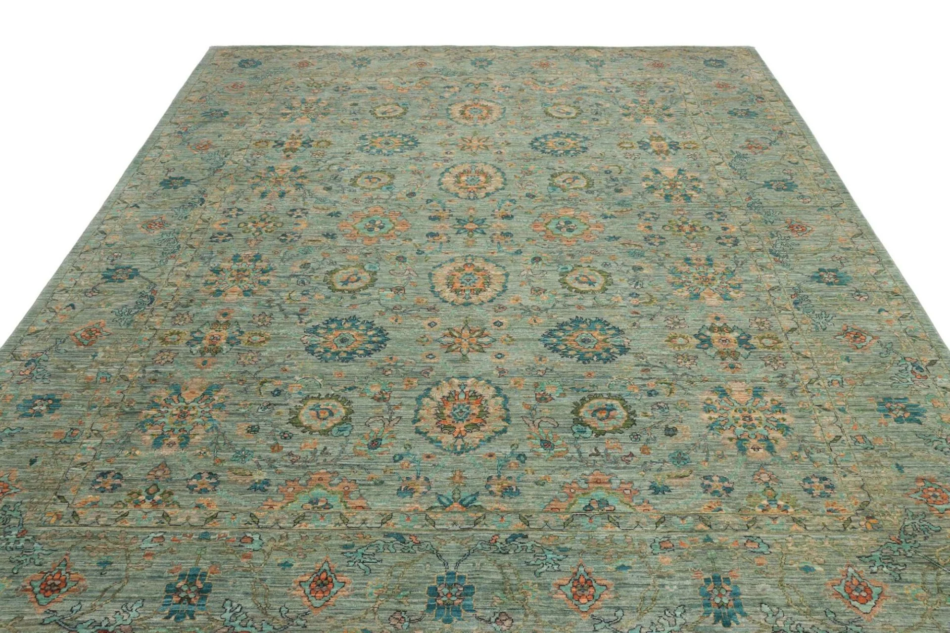 Handgeknüpfter Samarkand Orientteppich 248 × 299 cm