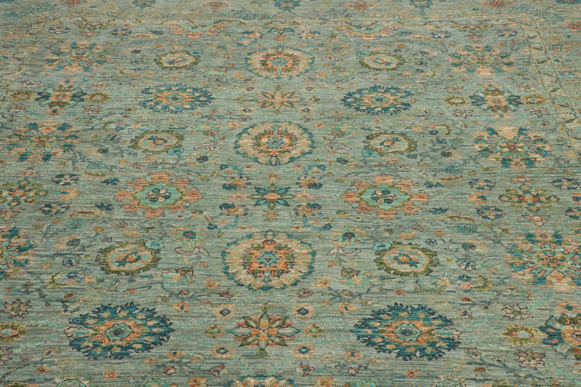 Handgeknüpfter Samarkand Orientteppich 248 × 299 cm