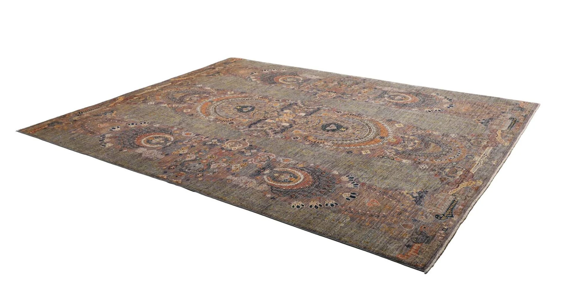 Samarkand Orientteppich 248 × 308 cm aus Wolle, handgeknüpft
