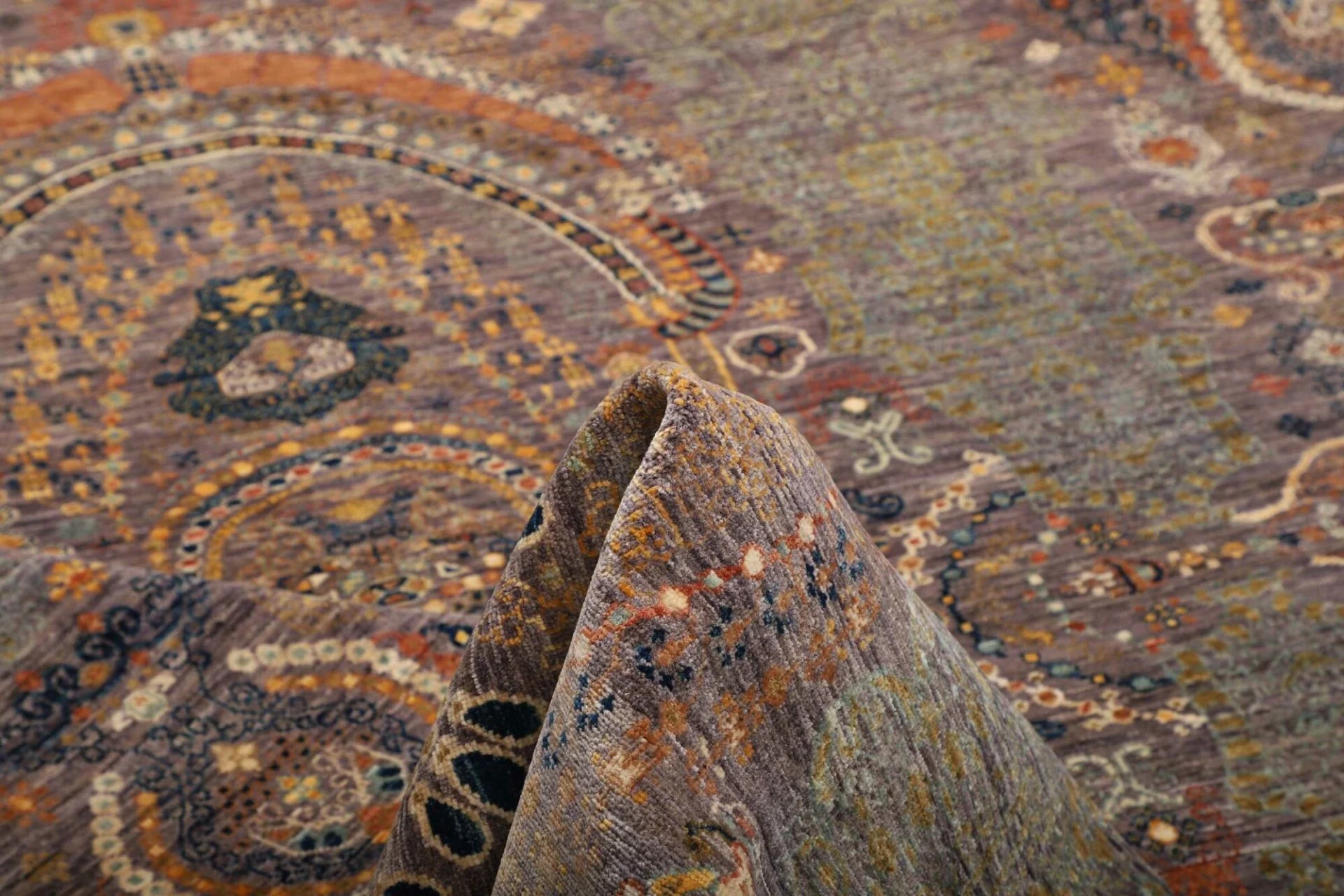 Samarkand Orientteppich 248 × 308 cm aus Wolle, handgeknüpft