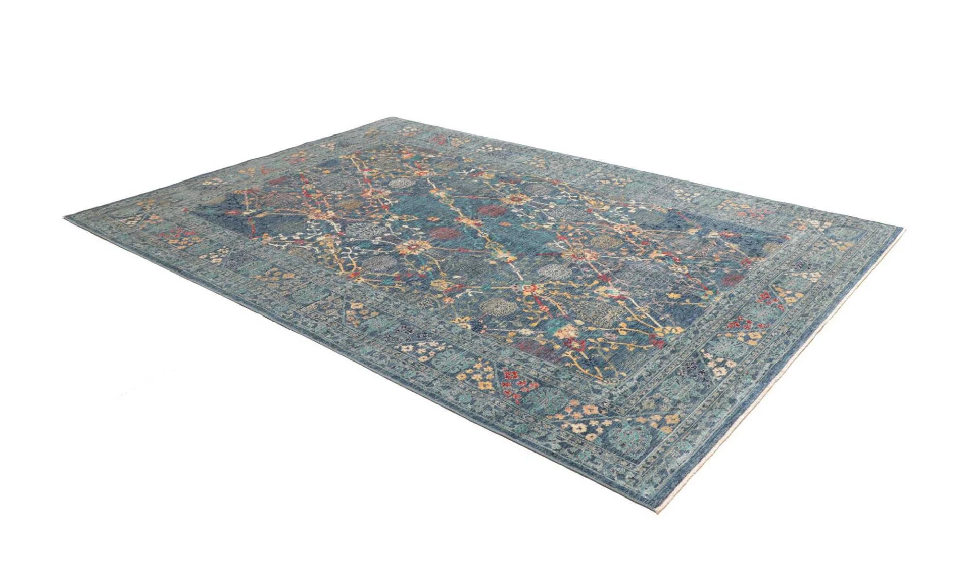 orientteppich-samarkand-203-x-296-cm-schurwolle-handgeknupft-7 Samarkand Orientteppich 203 × 296 cm aus Wolle, handgeknüpft