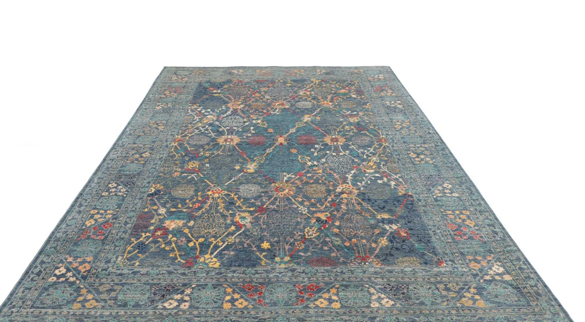 orientteppich-samarkand-203-x-296-cm-schurwolle-handgeknupft-9 Samarkand Orientteppich 203 × 296 cm aus Wolle, handgeknüpft