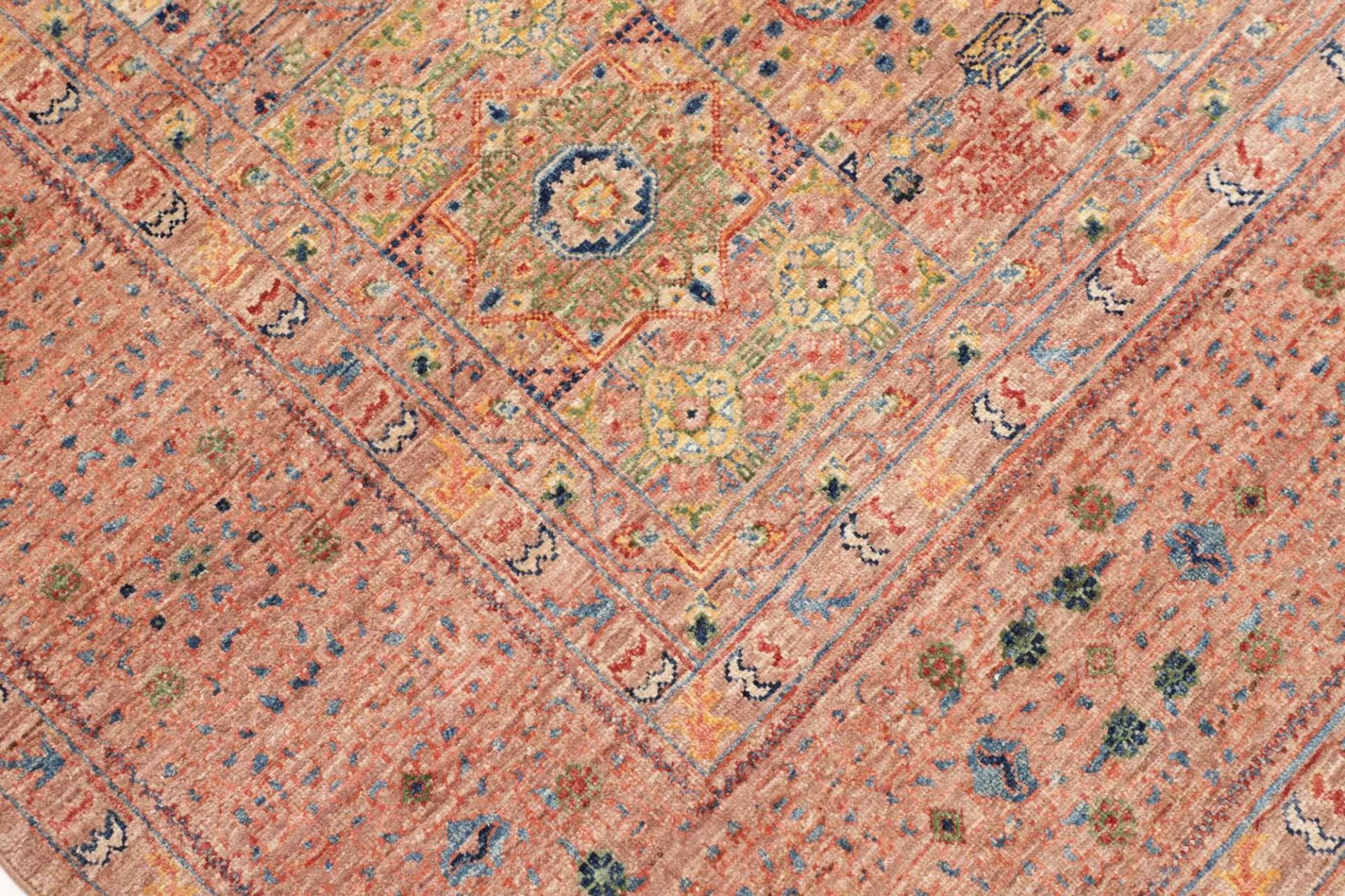 orientteppich-mamluk-206-x-297-cm-schurwolle-handgeknupft-braun-12 Mamluk Orientteppich 206 × 297 cm aus Wolle, handgeknüpft