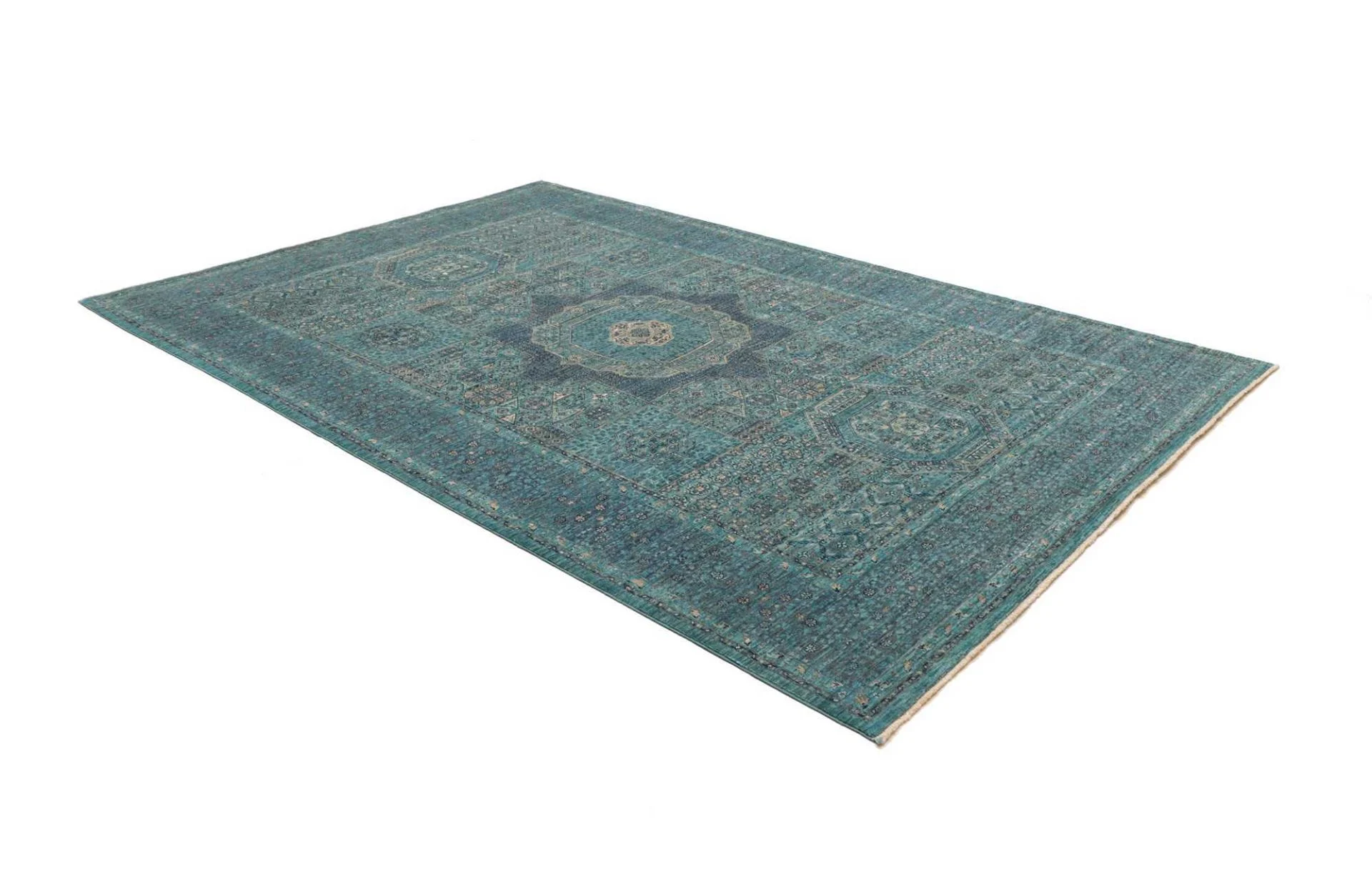 orientteppich-mamluk-205-x-294-cm-schurwolle-handgeknupft-grau-7 Handgeknüpfter Mamluk Orientteppich, 205 × 294 cm, Wolle