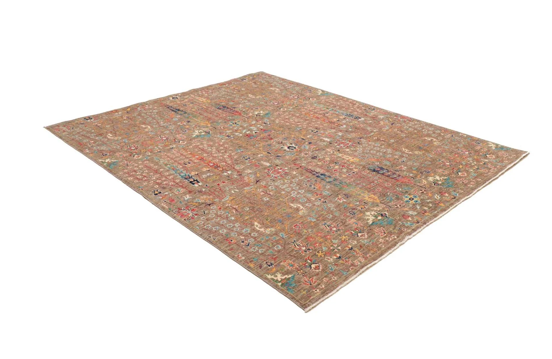 Handgeknüpfter Samarkand Orientteppich 202 × 243 cm