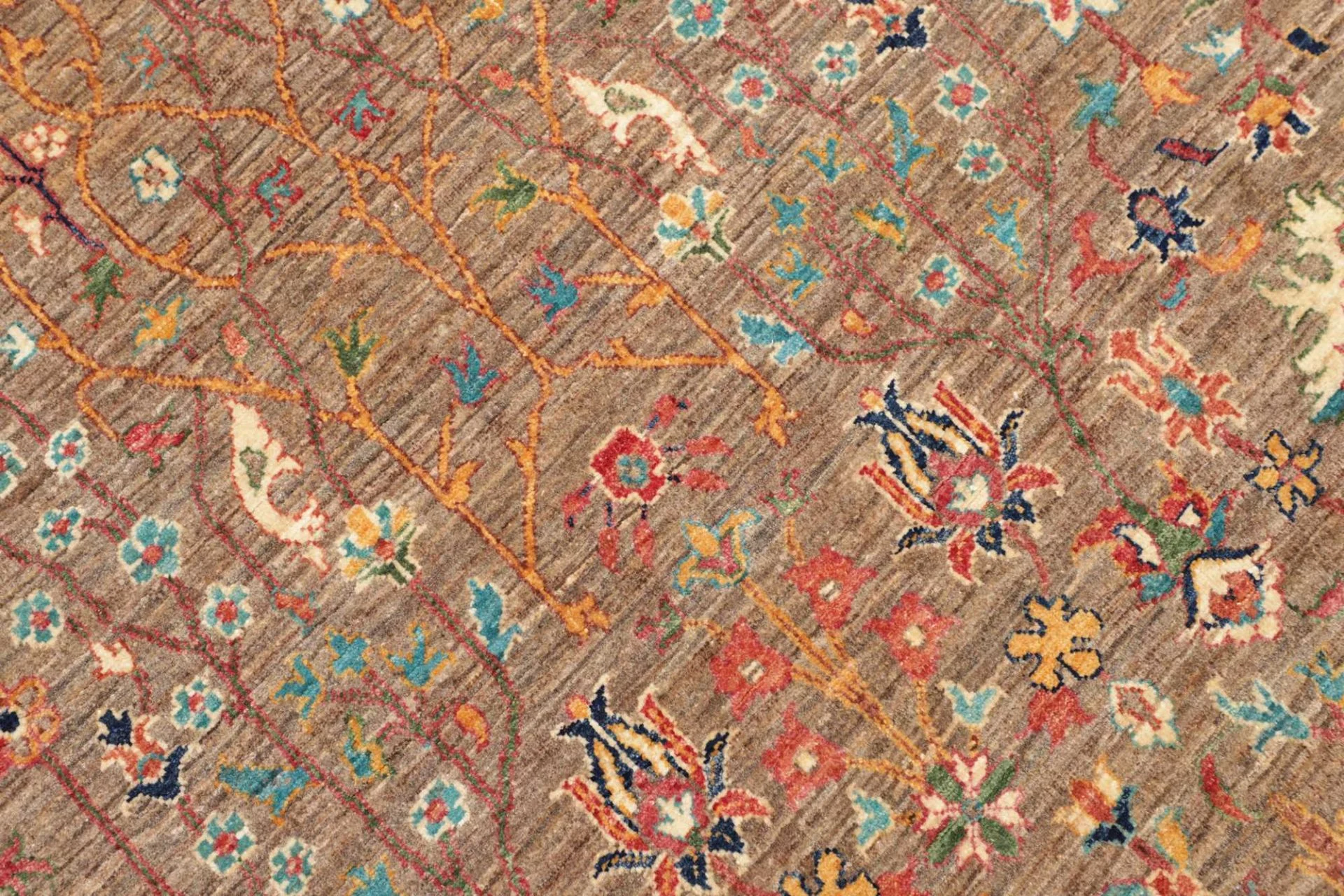 Handgeknüpfter Samarkand Orientteppich 202 × 243 cm