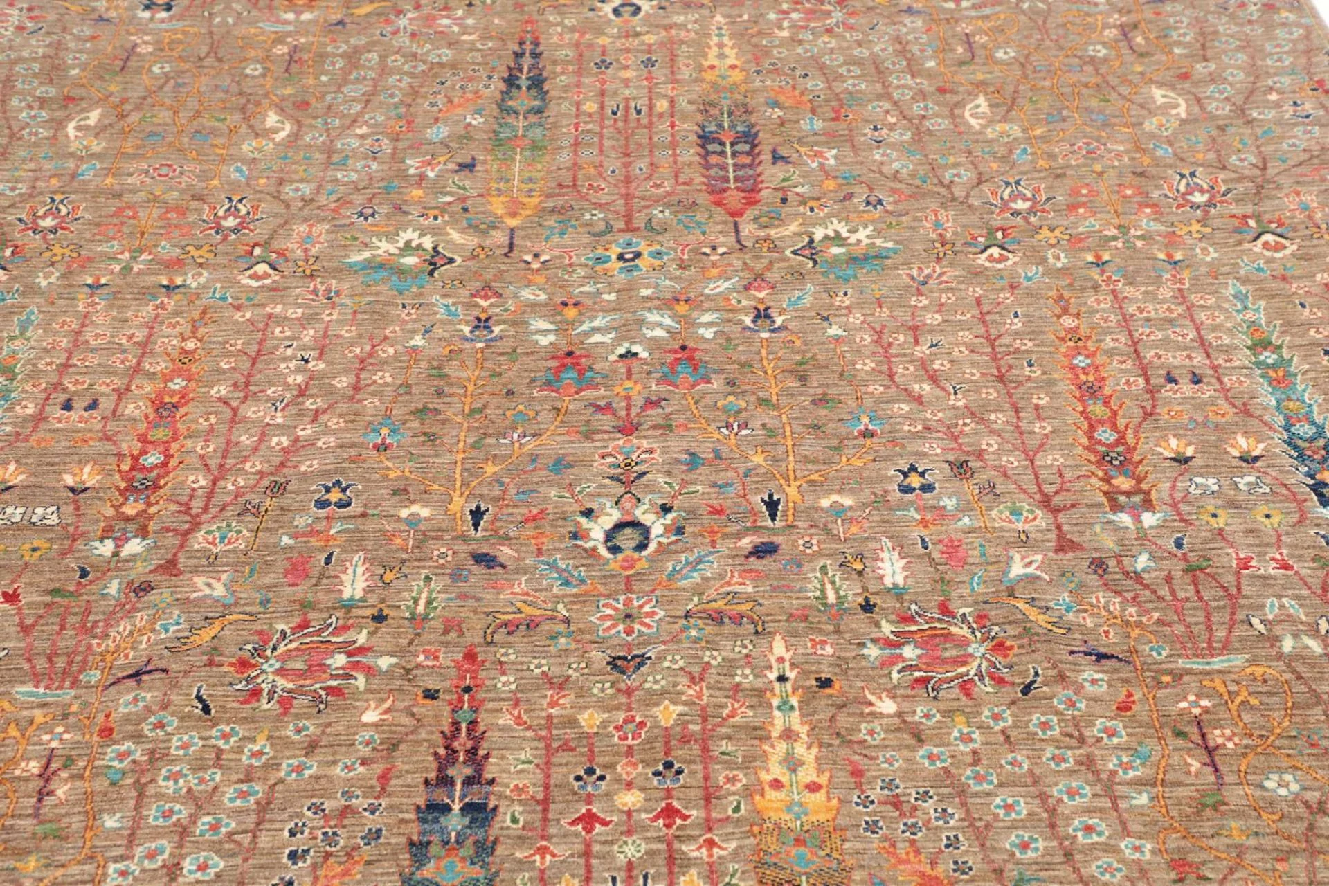 Handgeknüpfter Samarkand Orientteppich 202 × 243 cm