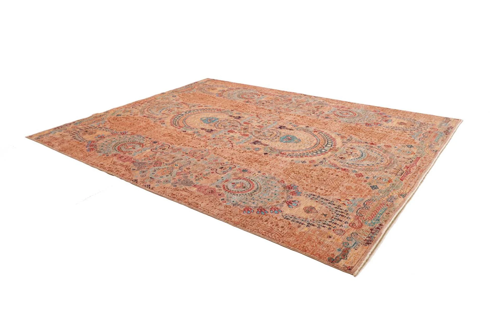 Samarkand Orientteppich 249 × 308 cm aus Wolle, handgeknüpft