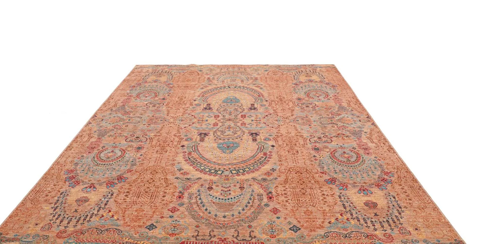 Samarkand Orientteppich 249 × 308 cm aus Wolle, handgeknüpft