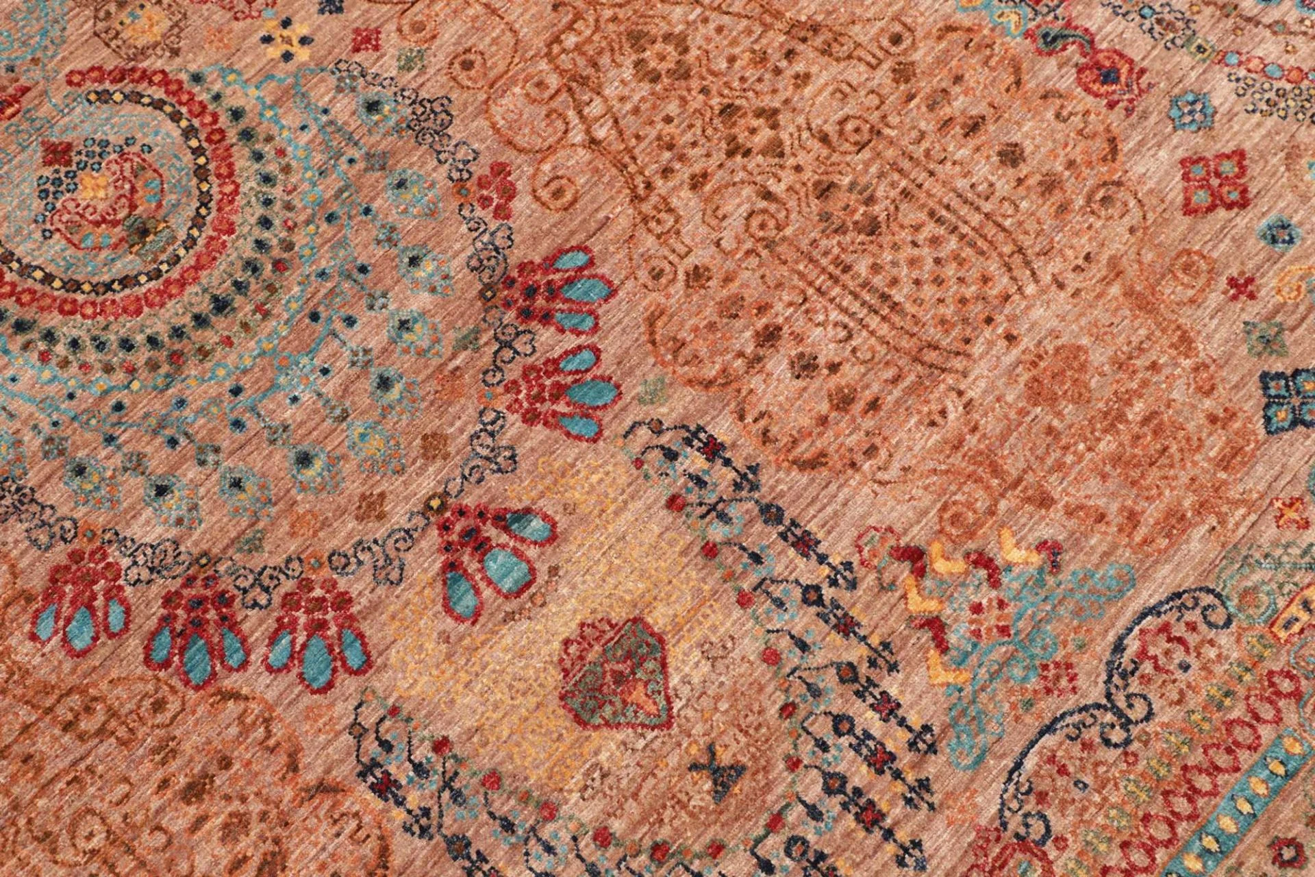 Samarkand Orientteppich 249 × 308 cm aus Wolle, handgeknüpft