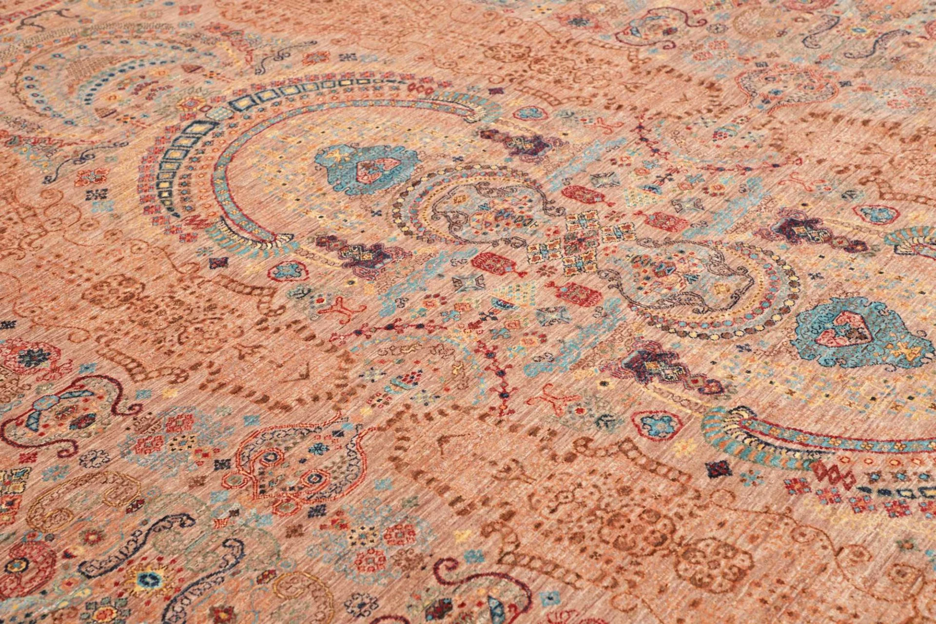Samarkand Orientteppich 249 × 308 cm aus Wolle, handgeknüpft