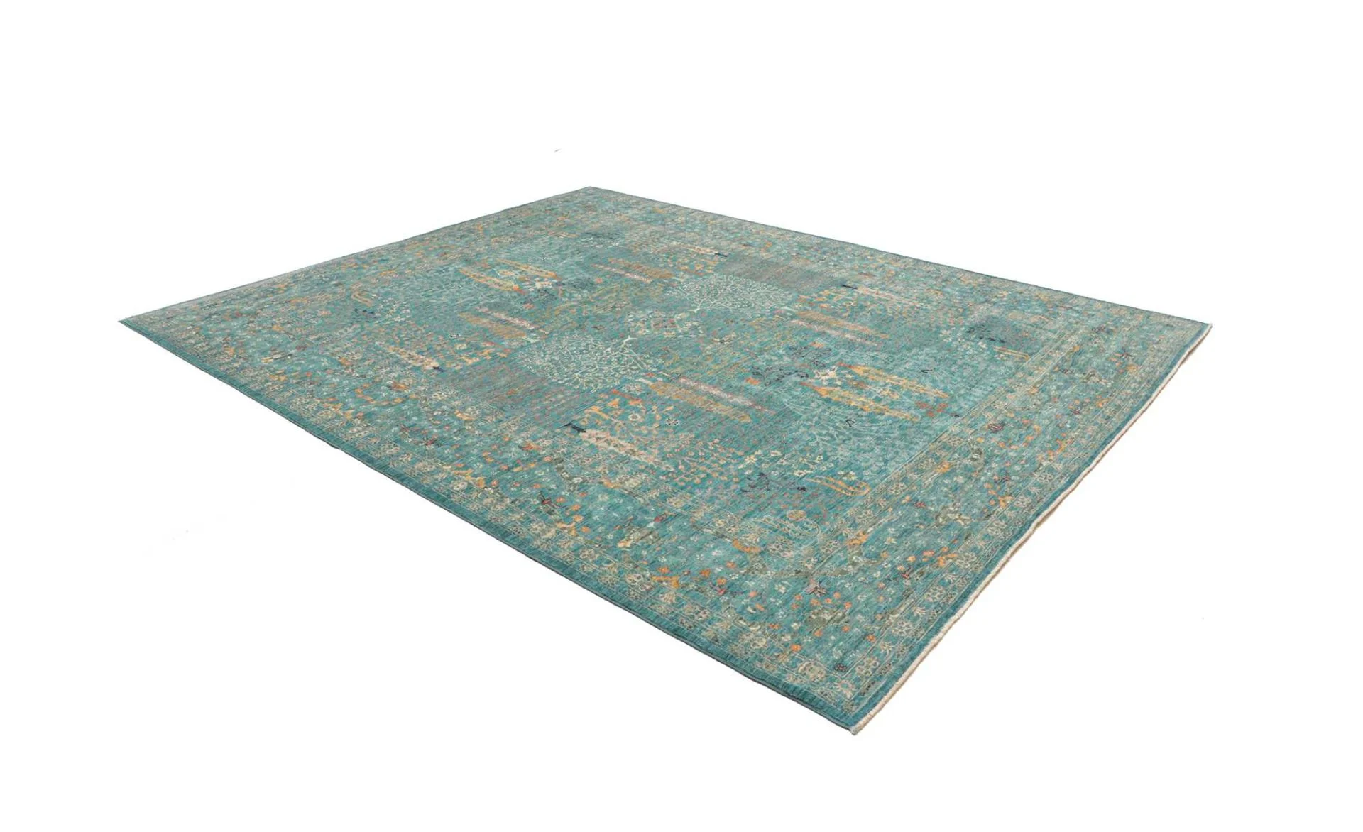 Samarkand Orientteppich 248 × 301 cm aus Wolle, handgeknüpft