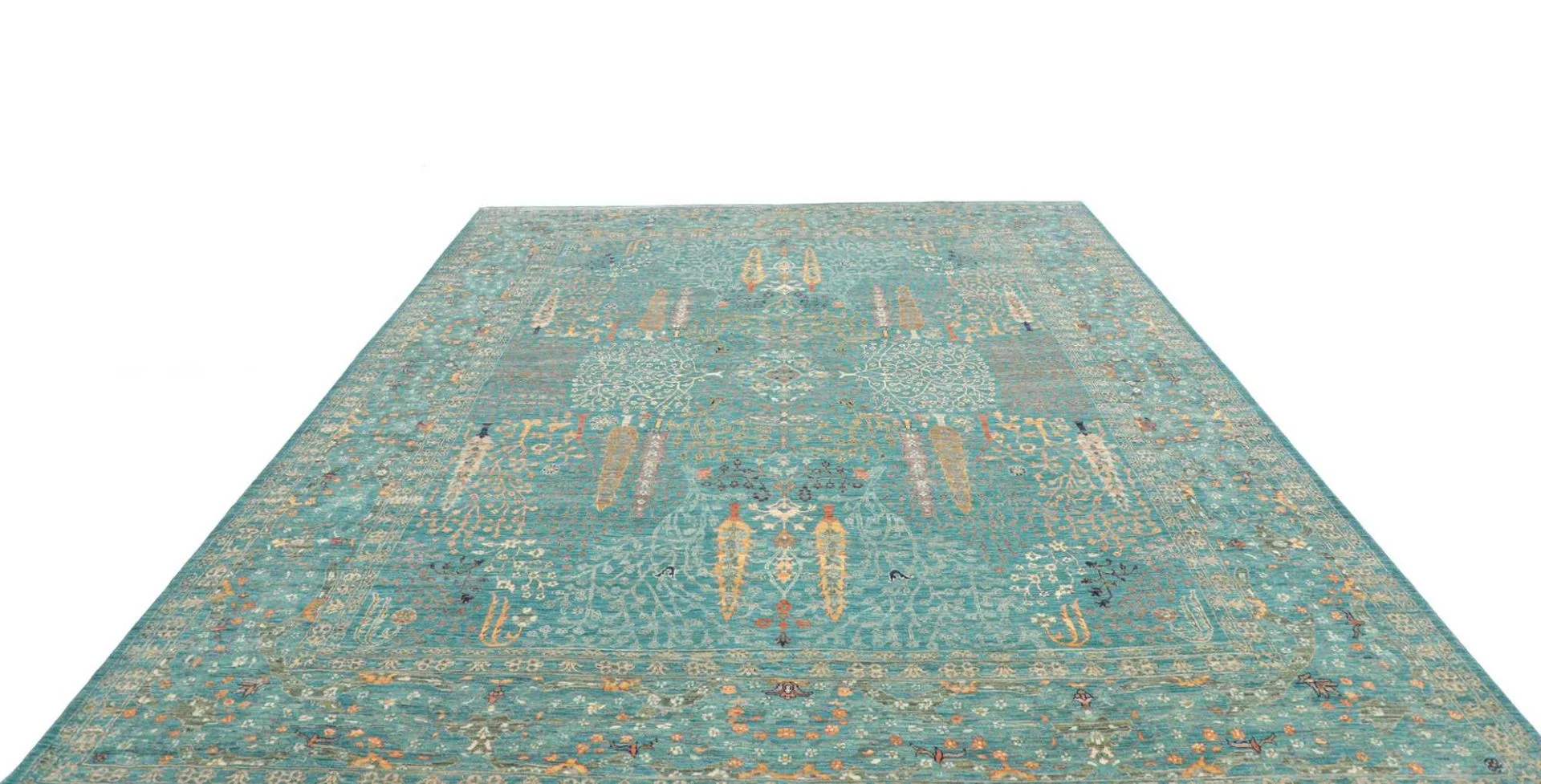 Samarkand Orientteppich 248 × 301 cm aus Wolle, handgeknüpft