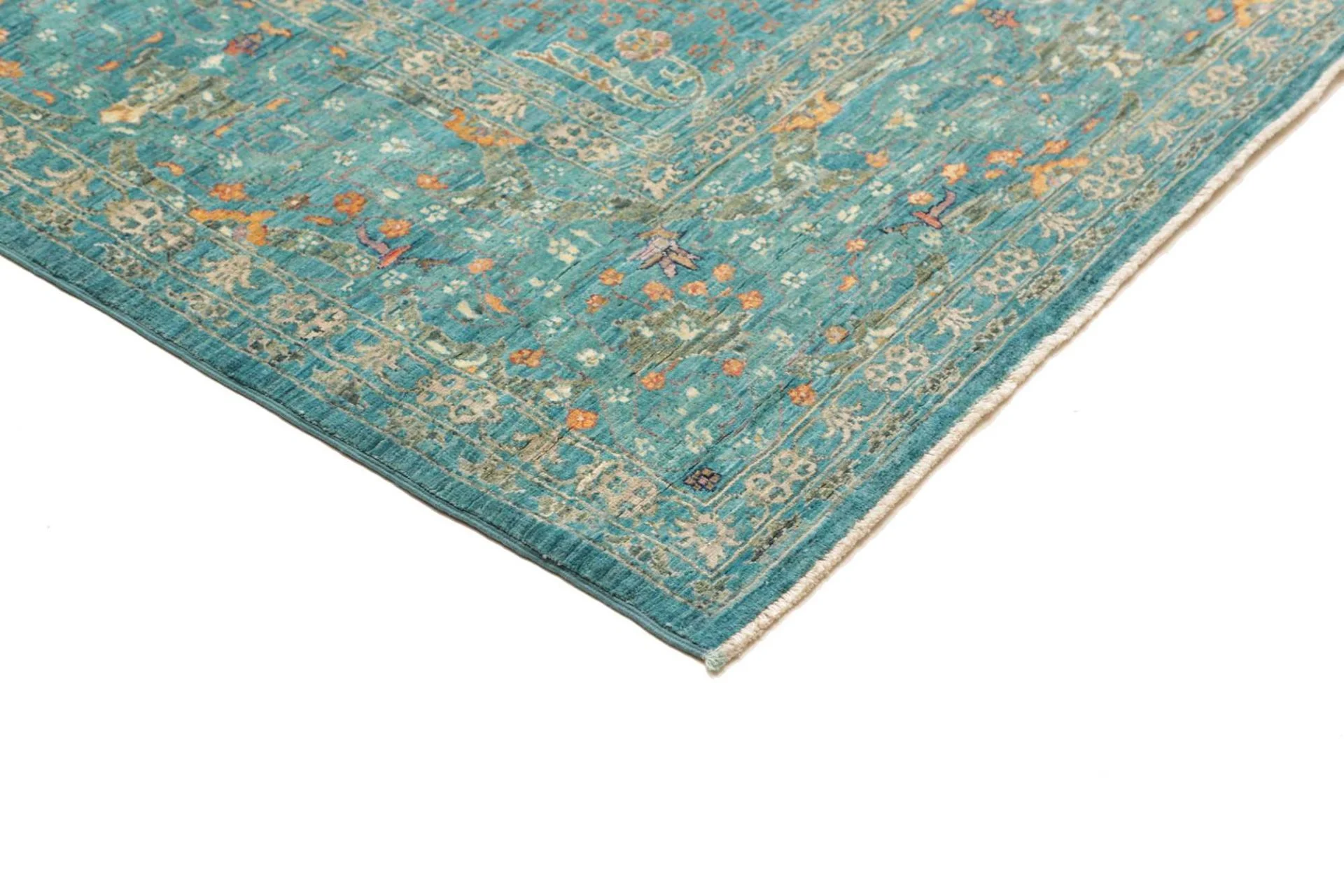Samarkand Orientteppich 248 × 301 cm aus Wolle, handgeknüpft
