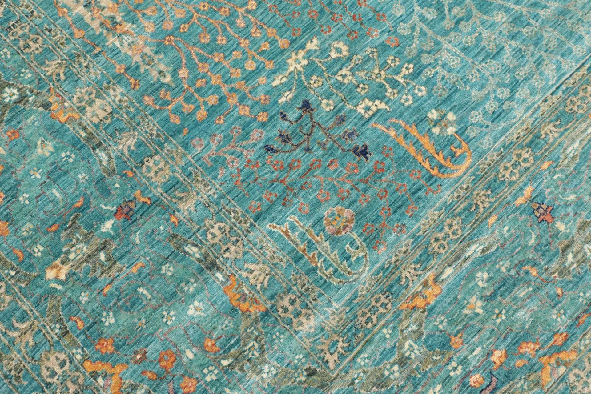 Samarkand Orientteppich 248 × 301 cm aus Wolle, handgeknüpft