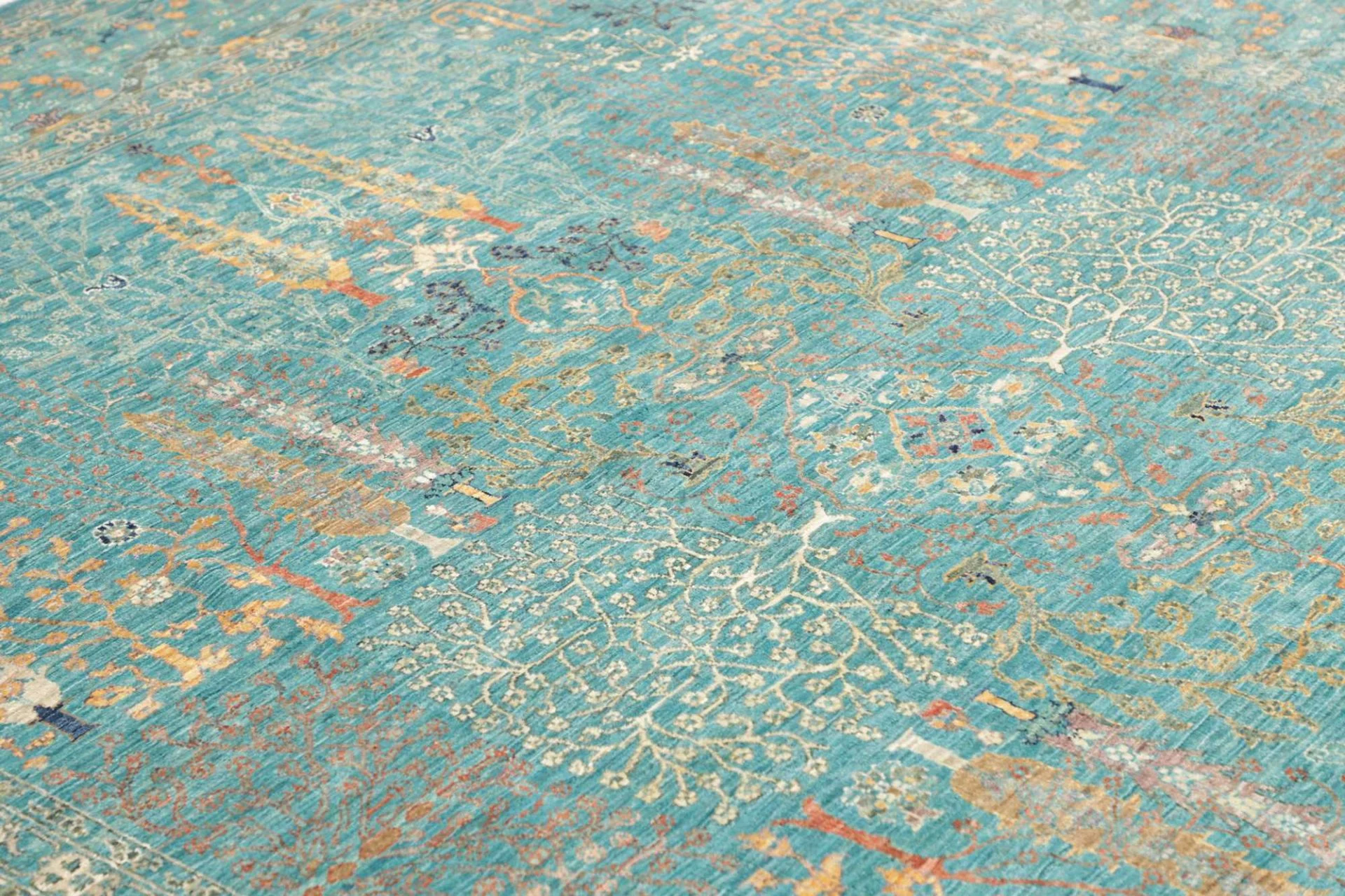 Samarkand Orientteppich 248 × 301 cm aus Wolle, handgeknüpft
