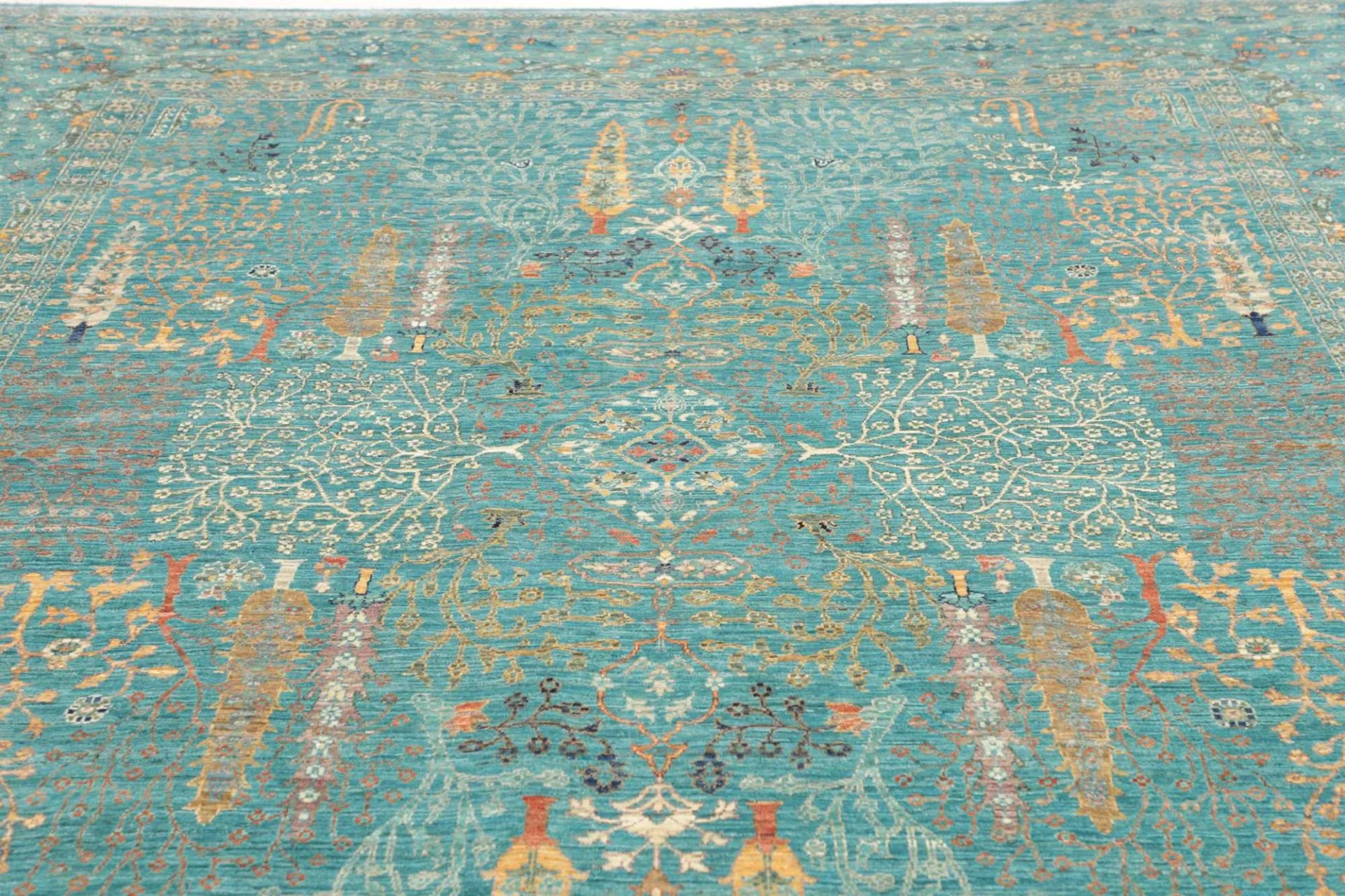 Samarkand Orientteppich 248 × 301 cm aus Wolle, handgeknüpft