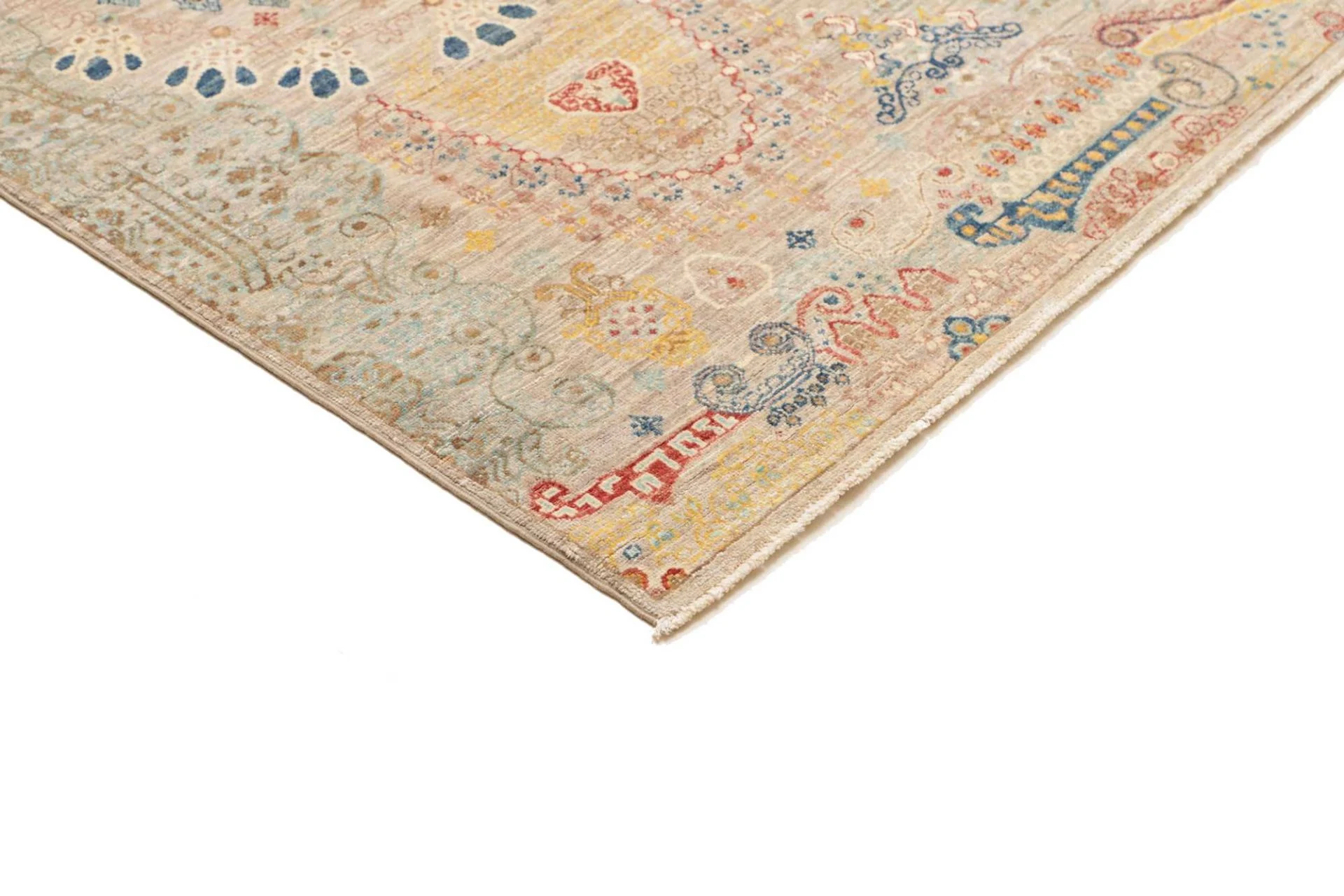 Handgeknüpfter Samarkand Orientteppich 248 × 305 cm