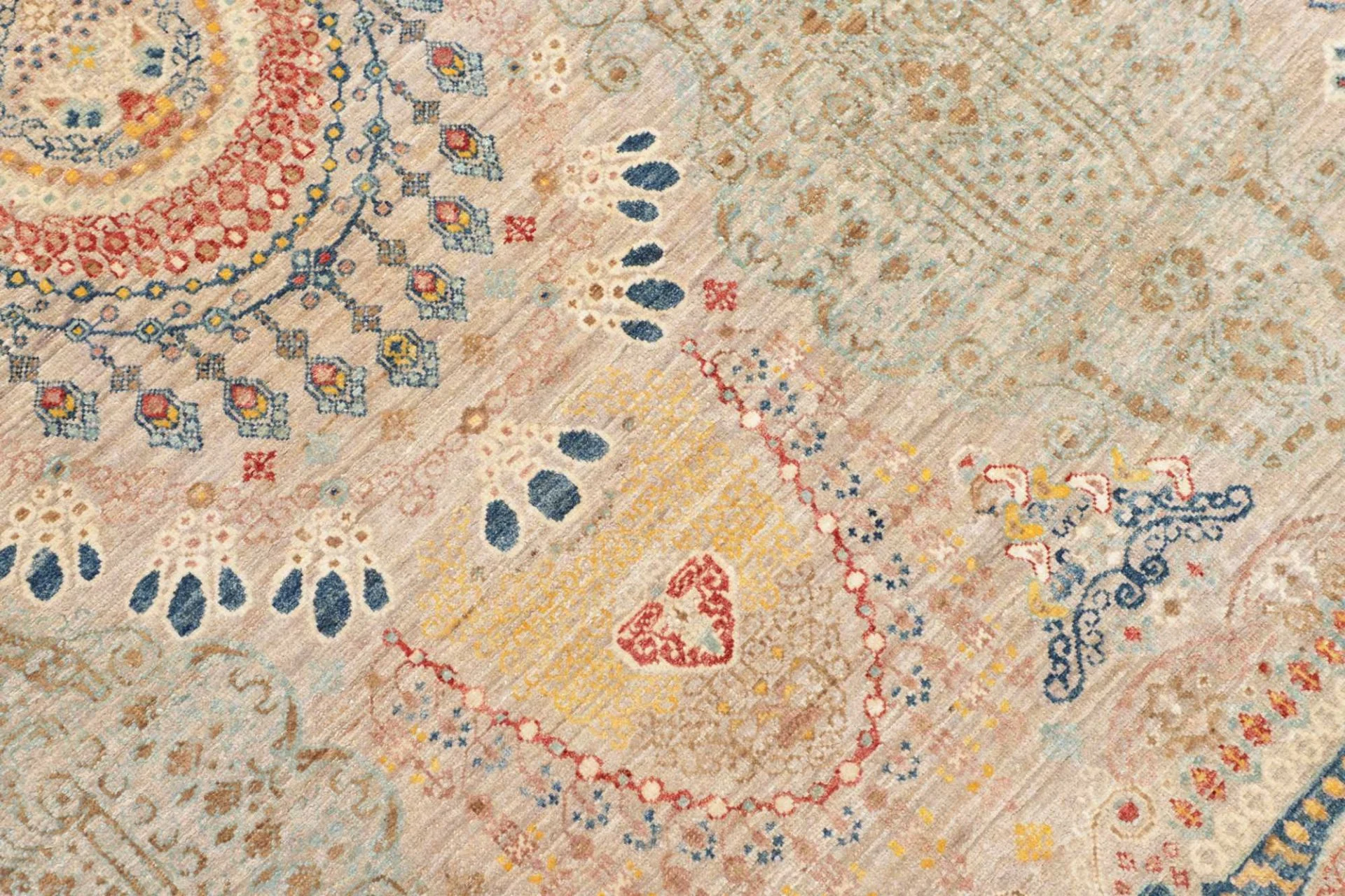Handgeknüpfter Samarkand Orientteppich 248 × 305 cm