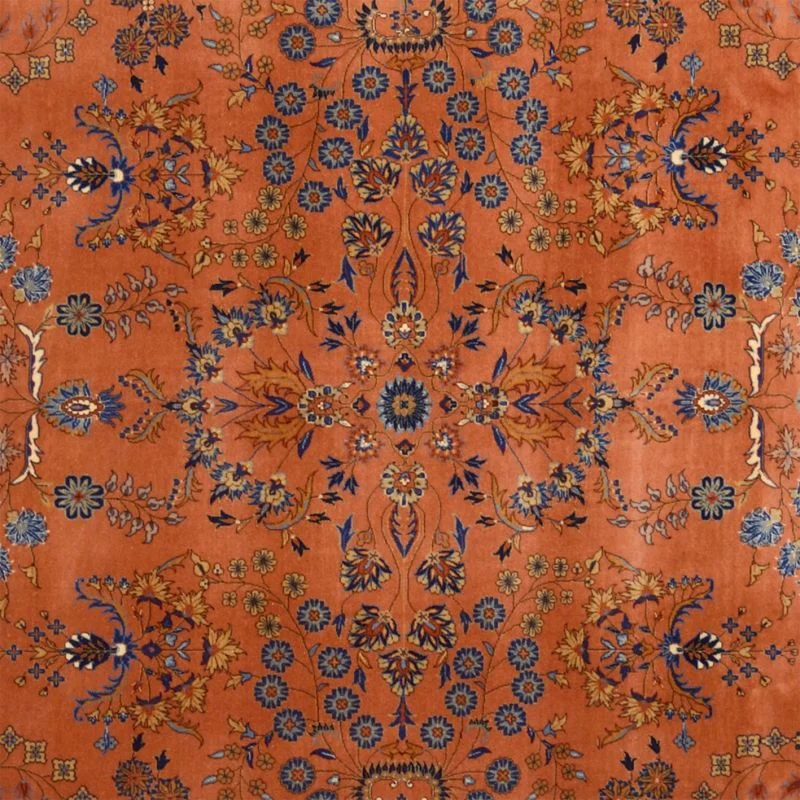 Handgeknüpfter Sarough Teppich, 280 × 370 cm, Wolle