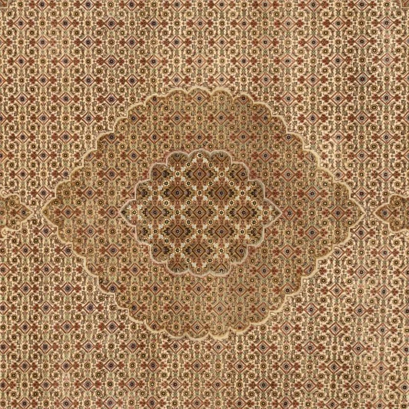 Täbriz Orientteppich aus Indien, 256 × 306 cm
