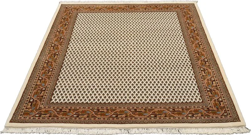 orientteppich-mir-175-x-237-cm-schurwolle-handgeknupft-1 Handgeknüpfter Orientteppich 175 × 237 cm
