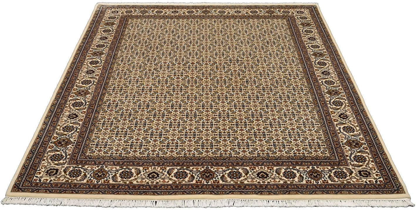 orientteppich-bidjar-202-x-250-cm-schurwolle-handgeknupft-1 Bijar Orientteppich aus Indien, 202 × 250 cm
