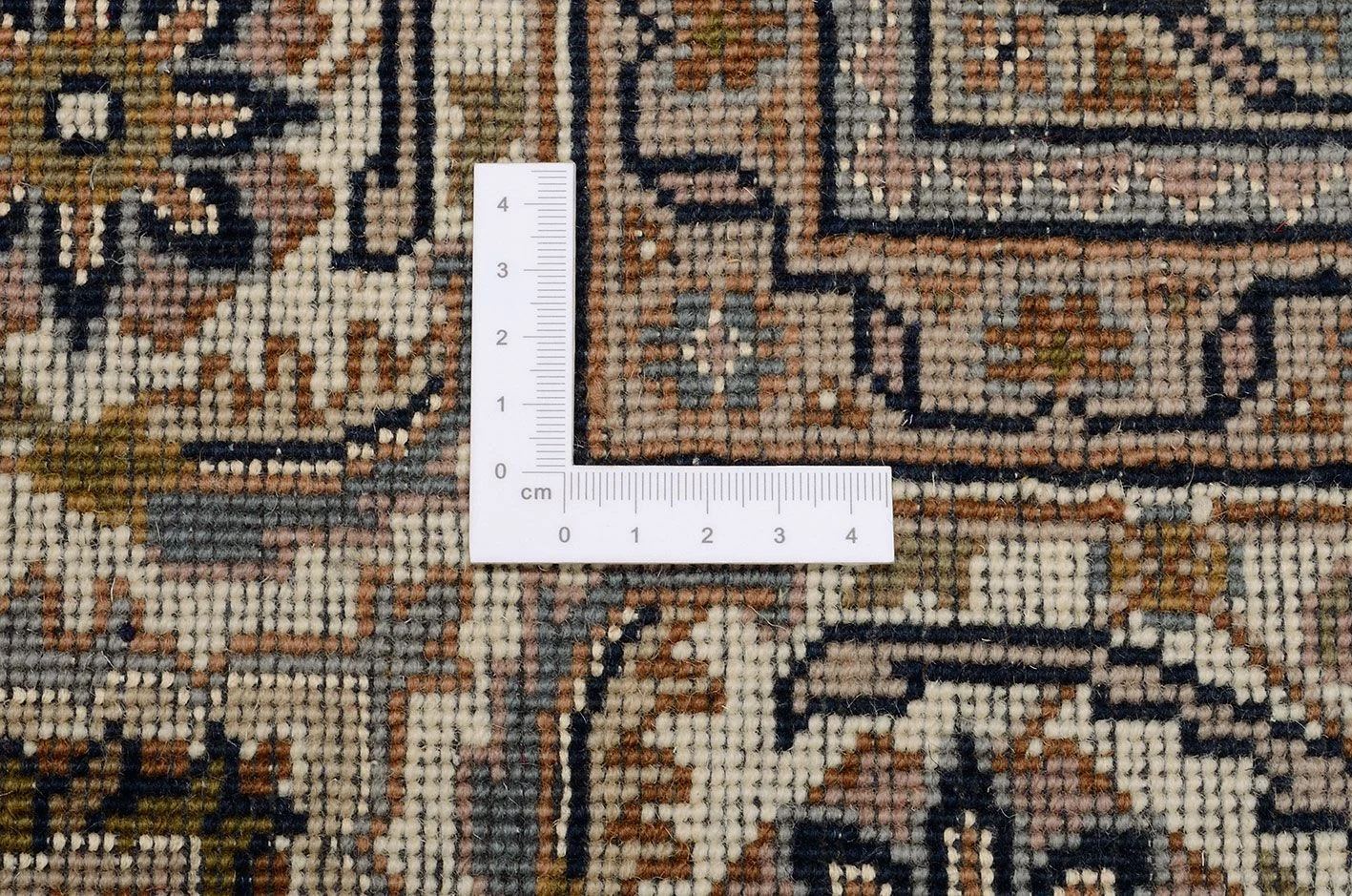 orientteppich-bidjar-202-x-250-cm-schurwolle-handgeknupft-2 Bijar Orientteppich aus Indien, 202 × 250 cm