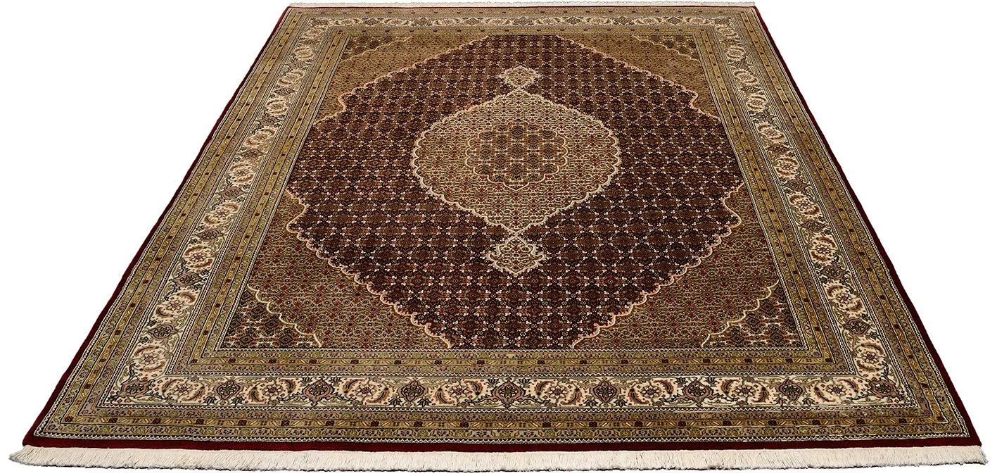 orientteppich-tabriz-244-x-305-cm-schurwolle-handgeknupft-1 Handgeknüpfter Täbriz Orientteppich 244 × 305 cm
