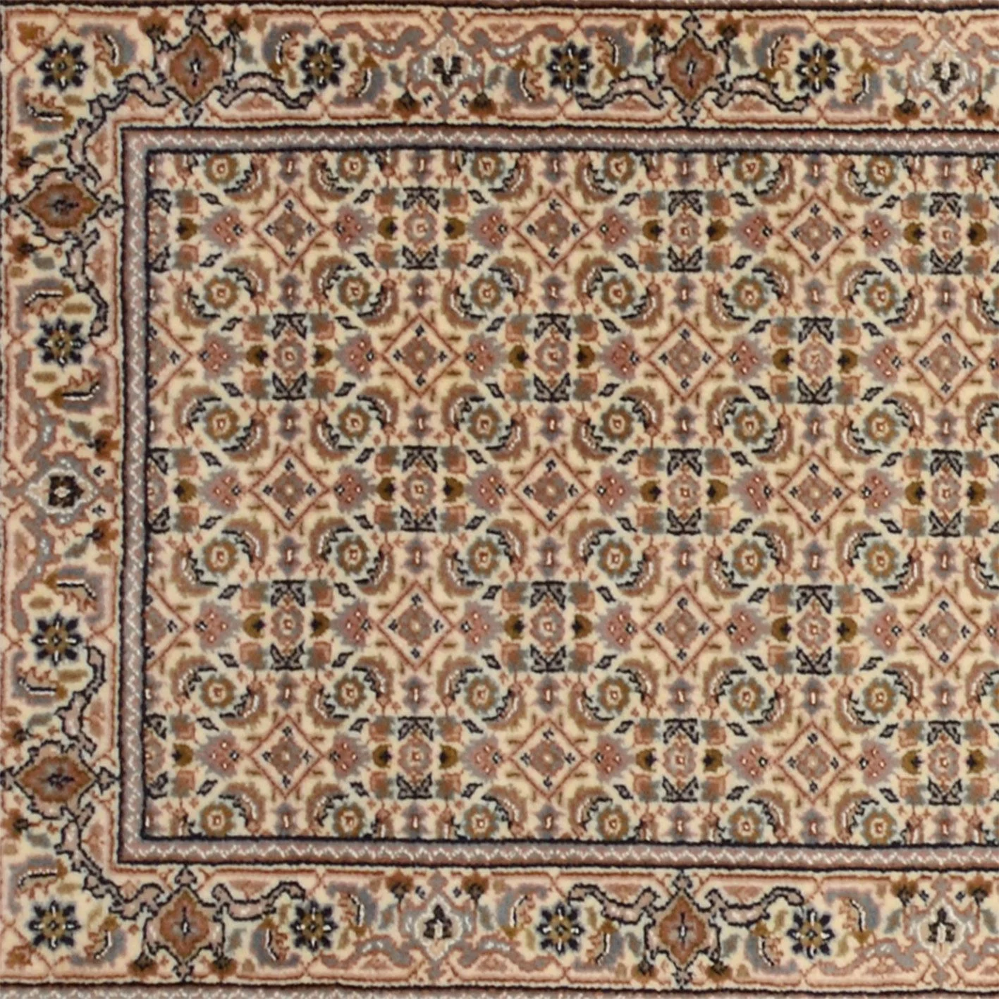 Täbriz Orientteppich aus Indien, 80 × 293 cm