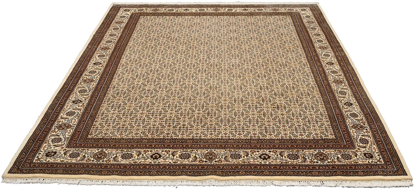 Täbriz Orientteppich 244 × 307 cm aus Wolle & Seide, handgeknüpft