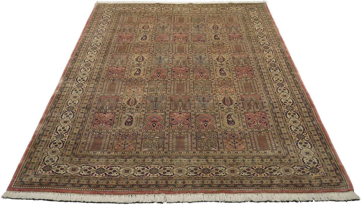 Bijar Orientteppich aus Indien, 198 × 285 cm
