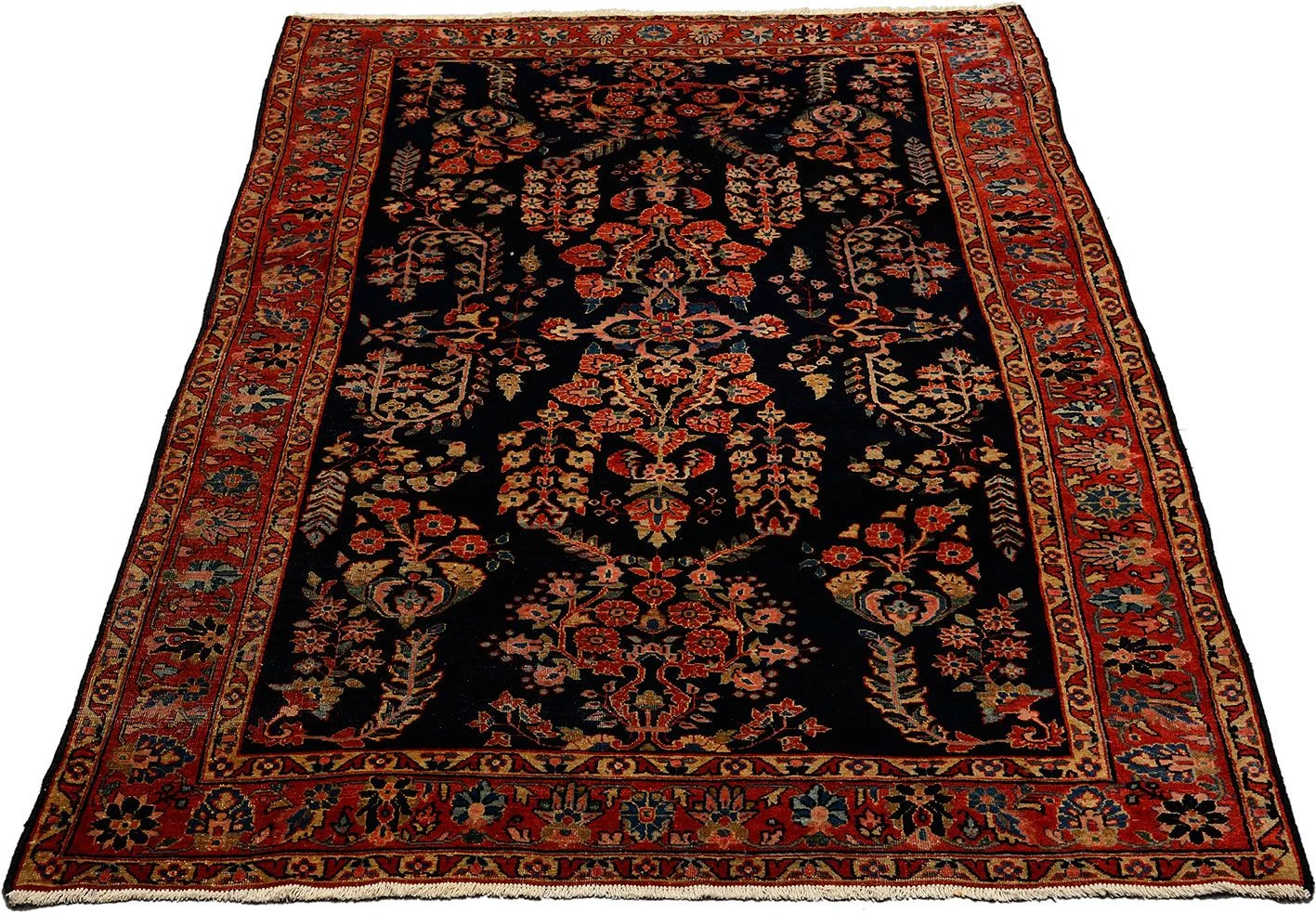 Sarough Perserteppich 125 × 200 cm aus Wolle, handgeknüpft