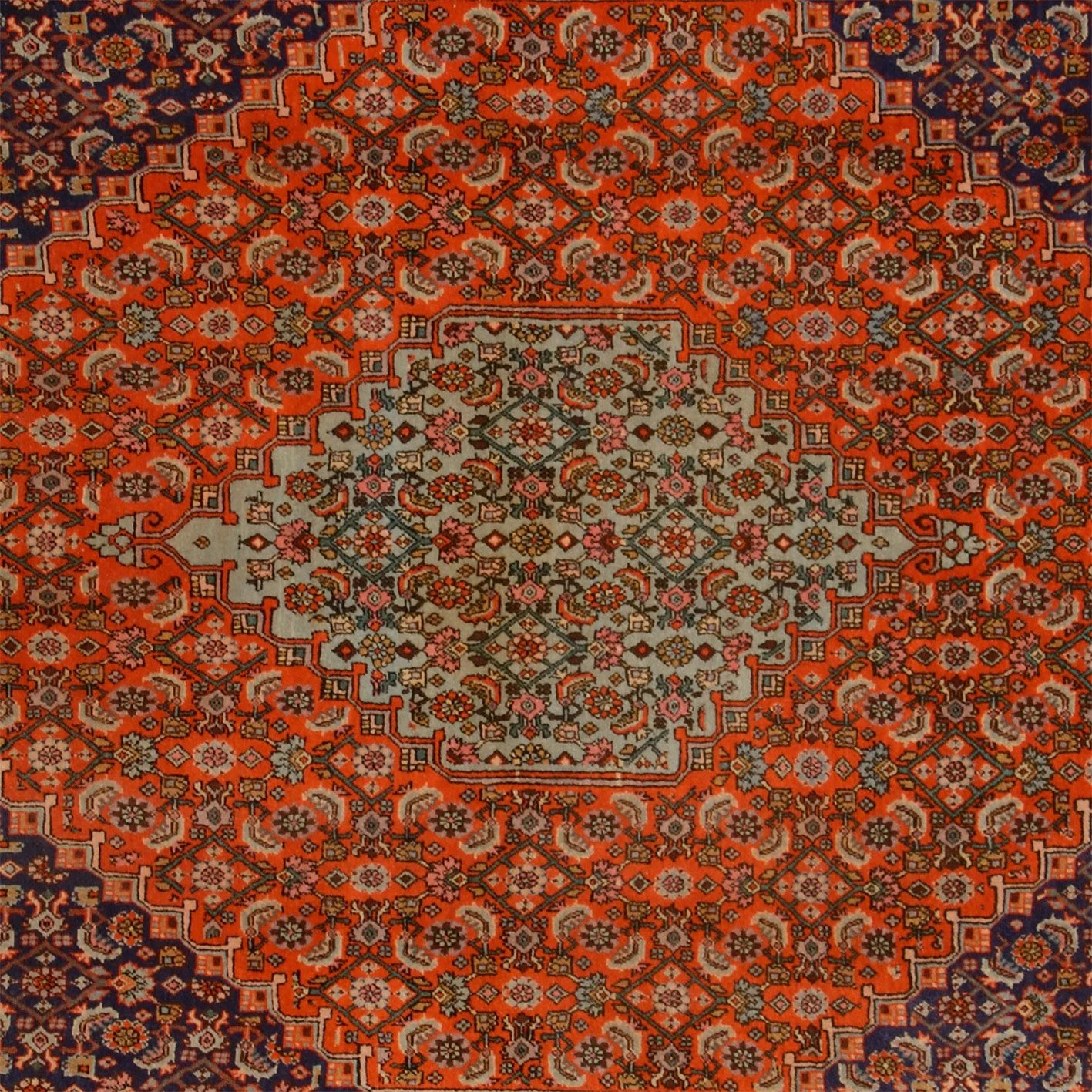 Bijar Perserteppich 264 × 380 cm aus Wolle, handgeknüpft