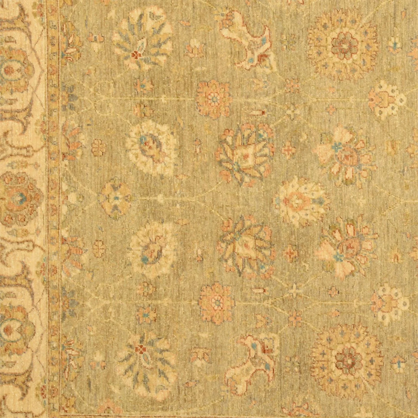 Ziegler Orientteppich 185 × 266 cm aus Wolle, handgeknüpft